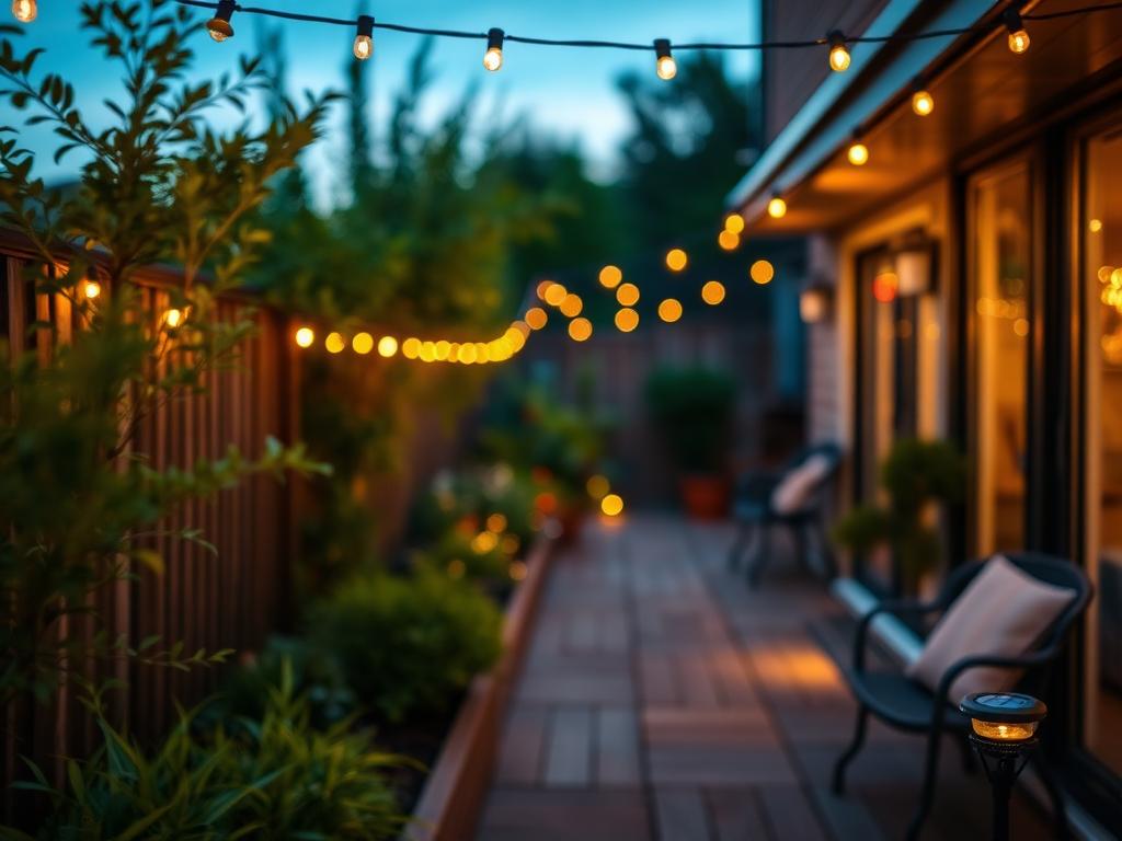 Patio Lighting Ideas for Small Gardens UK